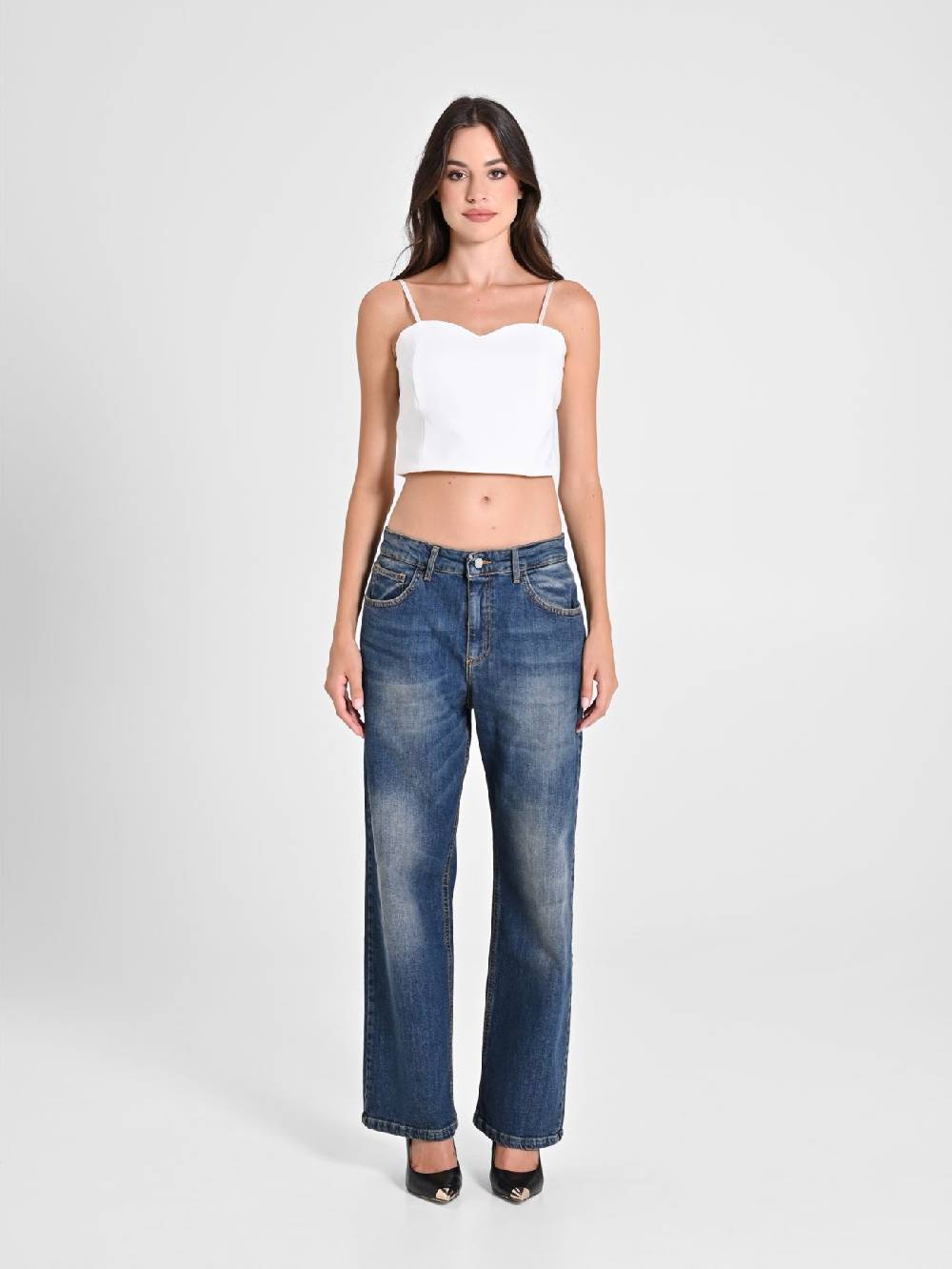 Rinascimento Jeans Gamba Ampia Limitato a 3 giorni