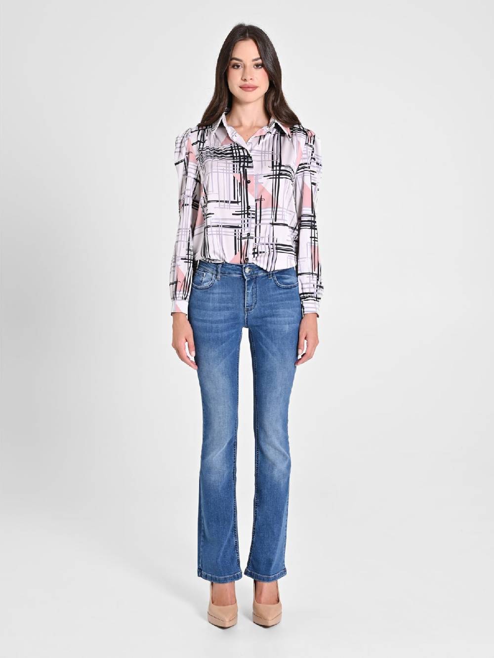 Rinascimento Jeans Flared Black Friday Prezzi
