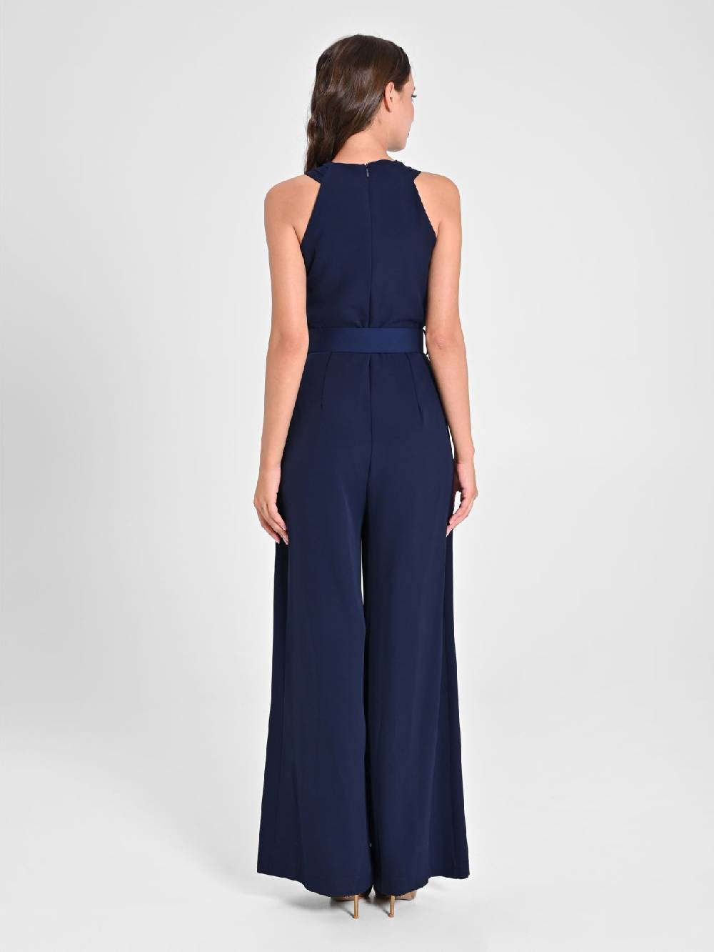 Rinascimento Tuta con Scollo intrecciato Blu Navy Soddisfazione Garantita