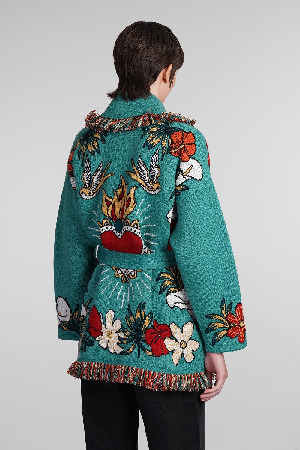 Deliberti Alanui Cardigan in cashmere verde cod. 408022 - Deliberti The Luxury Shopping Offerte esclusive
