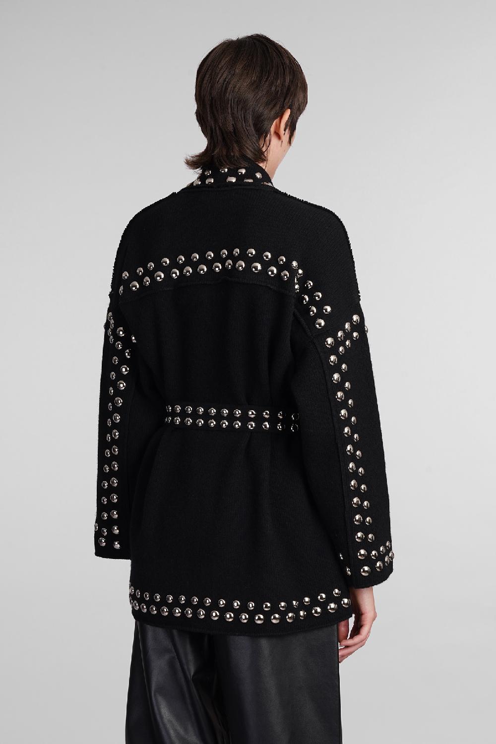Deliberti Alanui Cardigan in lana nera cod. 409056 - Deliberti The Luxury Shopping Grandi sconti