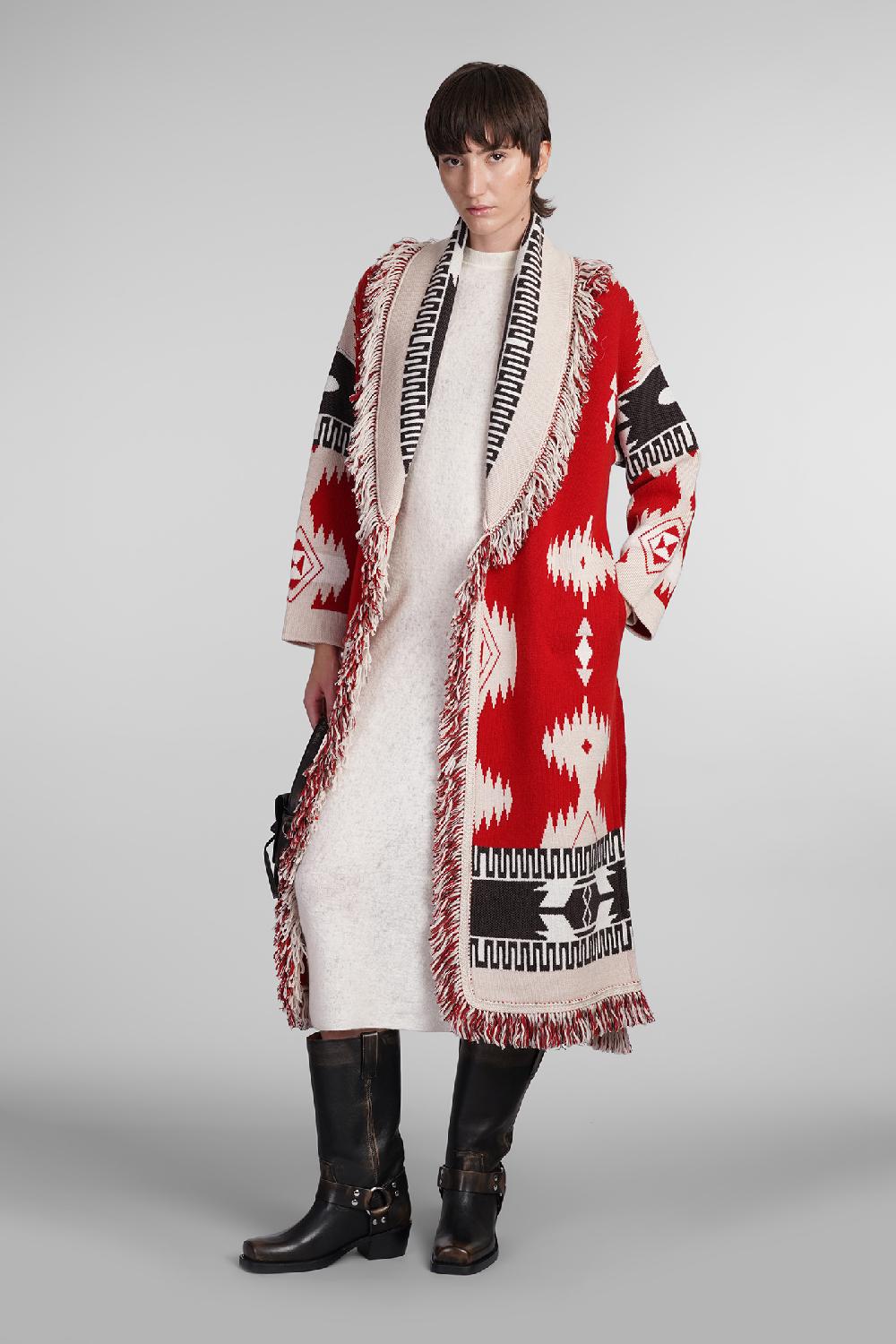 Deliberti Alanui Cappotto in lana rossa cod. 408024 - Deliberti The Luxury Shopping Nuovi prodotti