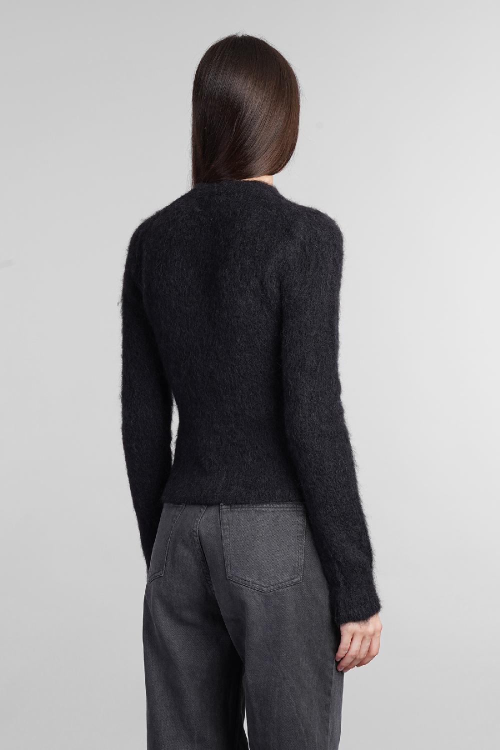 Deliberti Ami Paris Maglia in lana nera cod. 406121 - Deliberti The Luxury Shopping Prezzo basso