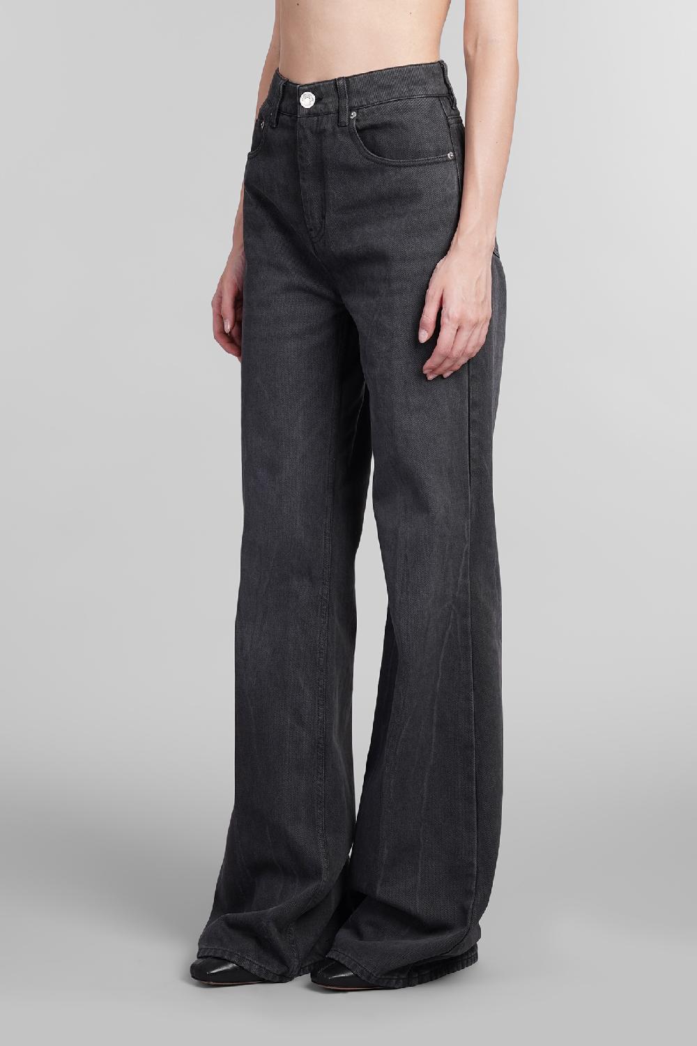 Deliberti Ami Paris Jeans in cotone nero cod. 405009 - Deliberti The Luxury Shopping Fino al 50% di sconto