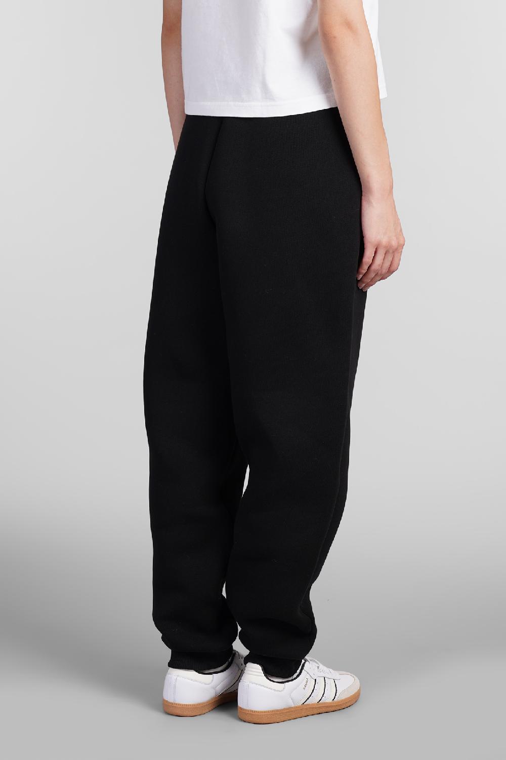 Deliberti Ami Paris Pantalone in cotone nero cod. 405010 - Deliberti The Luxury Shopping Fino al 65% di sconto