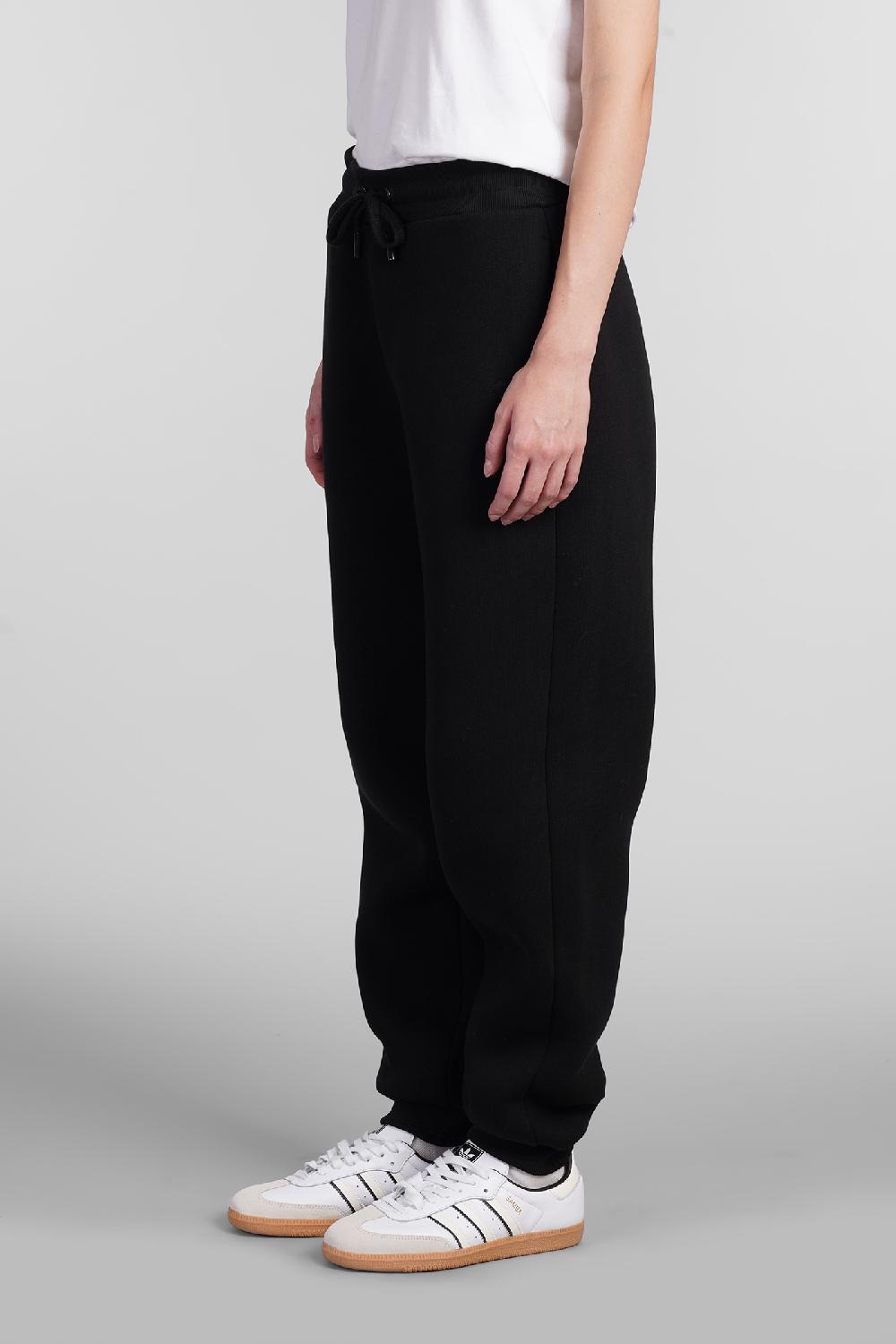 Deliberti Ami Paris Pantalone in cotone nero cod. 405010 - Deliberti The Luxury Shopping Fino al 65% di sconto