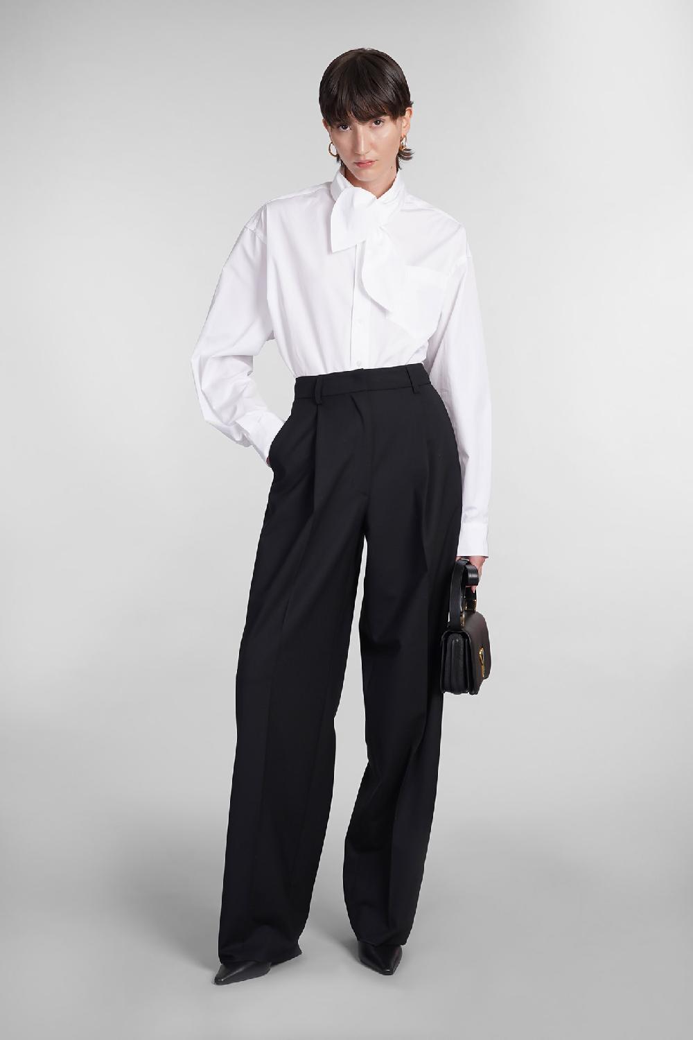 Deliberti Ami Paris Camicia in cotone bianco cod. 402084 - Deliberti The Luxury Shopping Fino al 55% di sconto