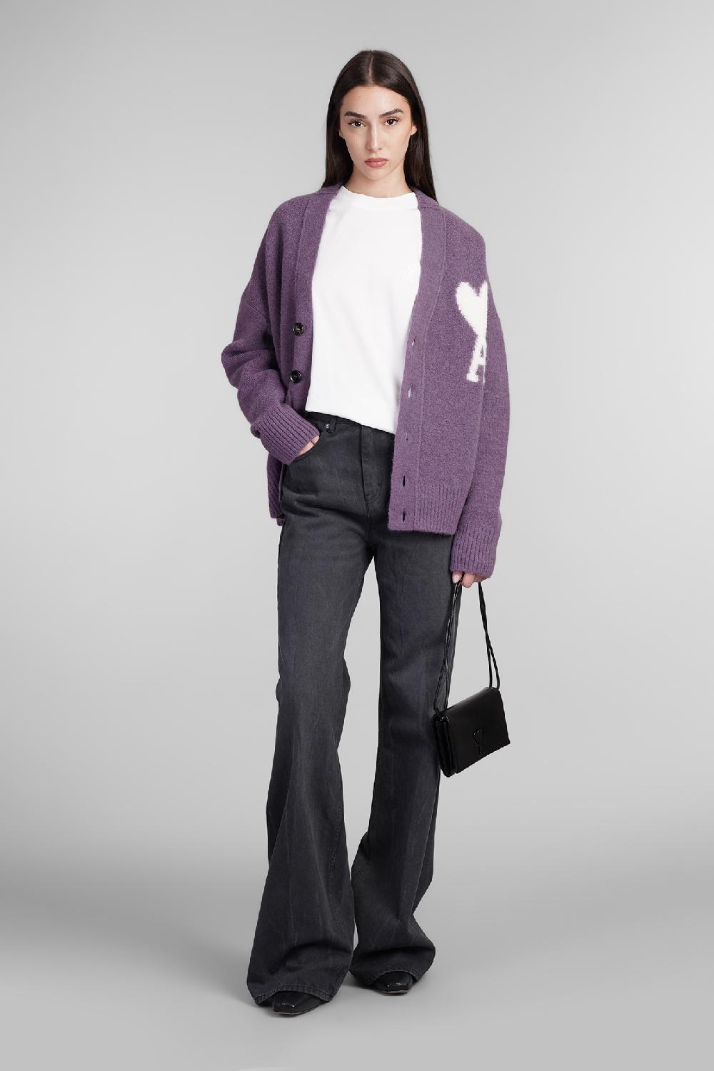 Deliberti Ami Paris T-shirt in cotone bianco cod. 403274 - Deliberti The Luxury Shopping Super sconto