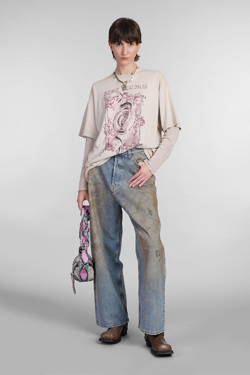 Deliberti Acne Studios Jeans in denim blu cod. 402971 - Deliberti The Luxury Shopping Officina