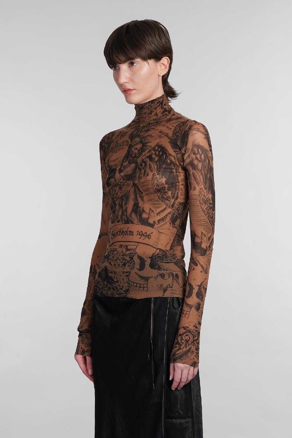 Deliberti Acne Studios Topwear in nylon marrone cod. 402973 - Deliberti The Luxury Shopping Limitato a 3 giorni