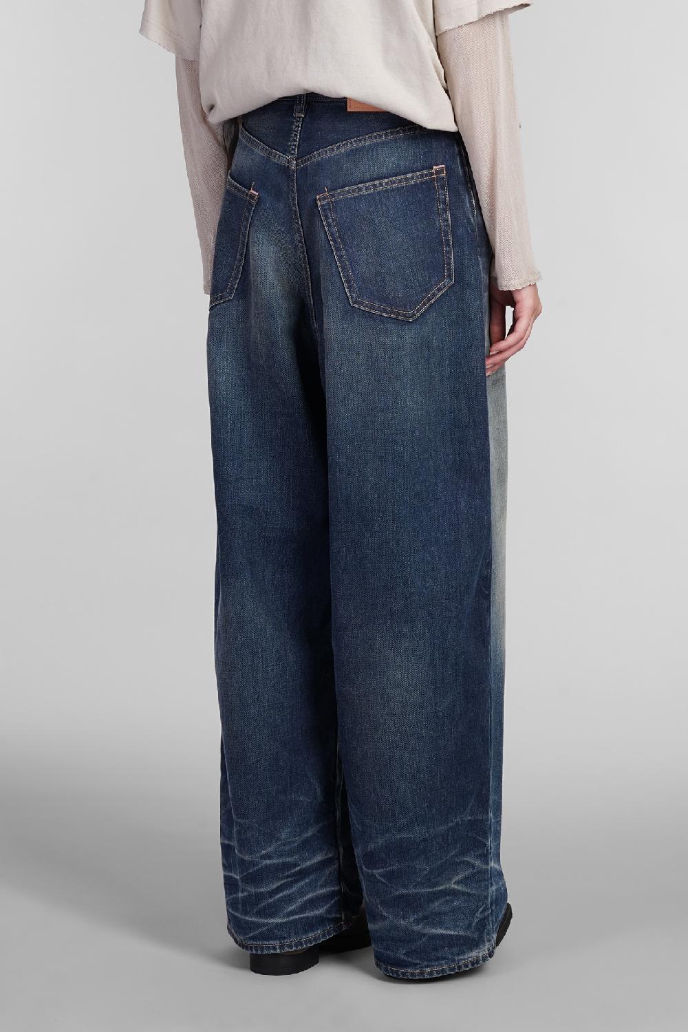 Deliberti Acne Studios Jeans in cotone blu cod. 403409 - Deliberti The Luxury Shopping In vendita