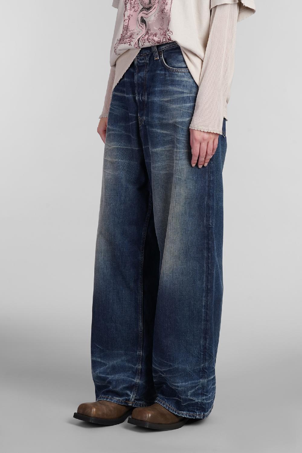 Deliberti Acne Studios Jeans in cotone blu cod. 403409 - Deliberti The Luxury Shopping In vendita