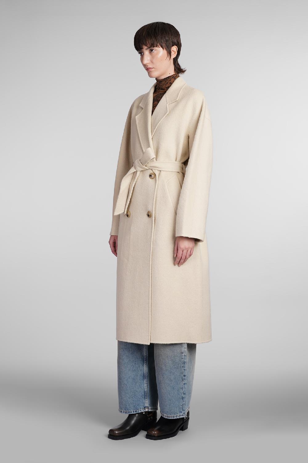 Deliberti Acne Studios Cappotto in lana beige cod. 406710 - Deliberti The Luxury Shopping 50% di sconto per tempo limitato
