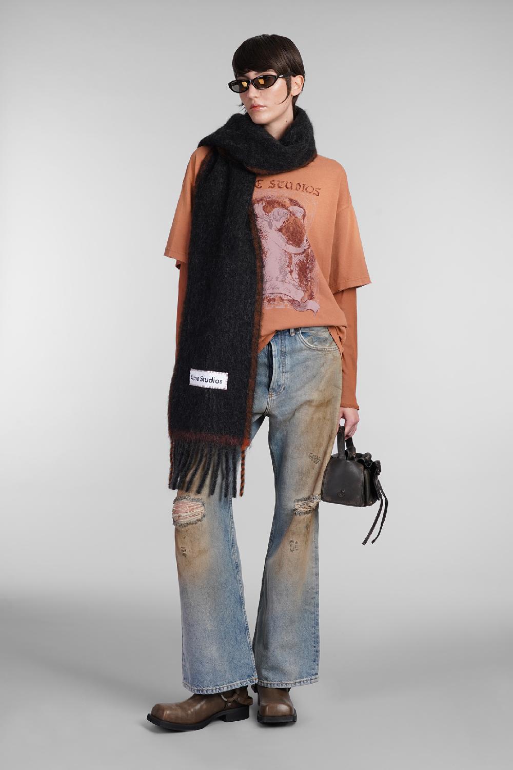 Deliberti Acne Studios Jeans in cotone celeste cod. 402626 - Deliberti The Luxury Shopping 2025