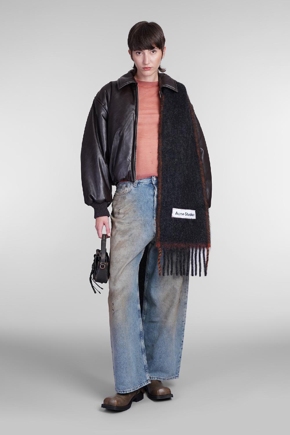 Deliberti Acne Studios T-shirt in lana rosa cod. 406152 - Deliberti The Luxury Shopping Italy
