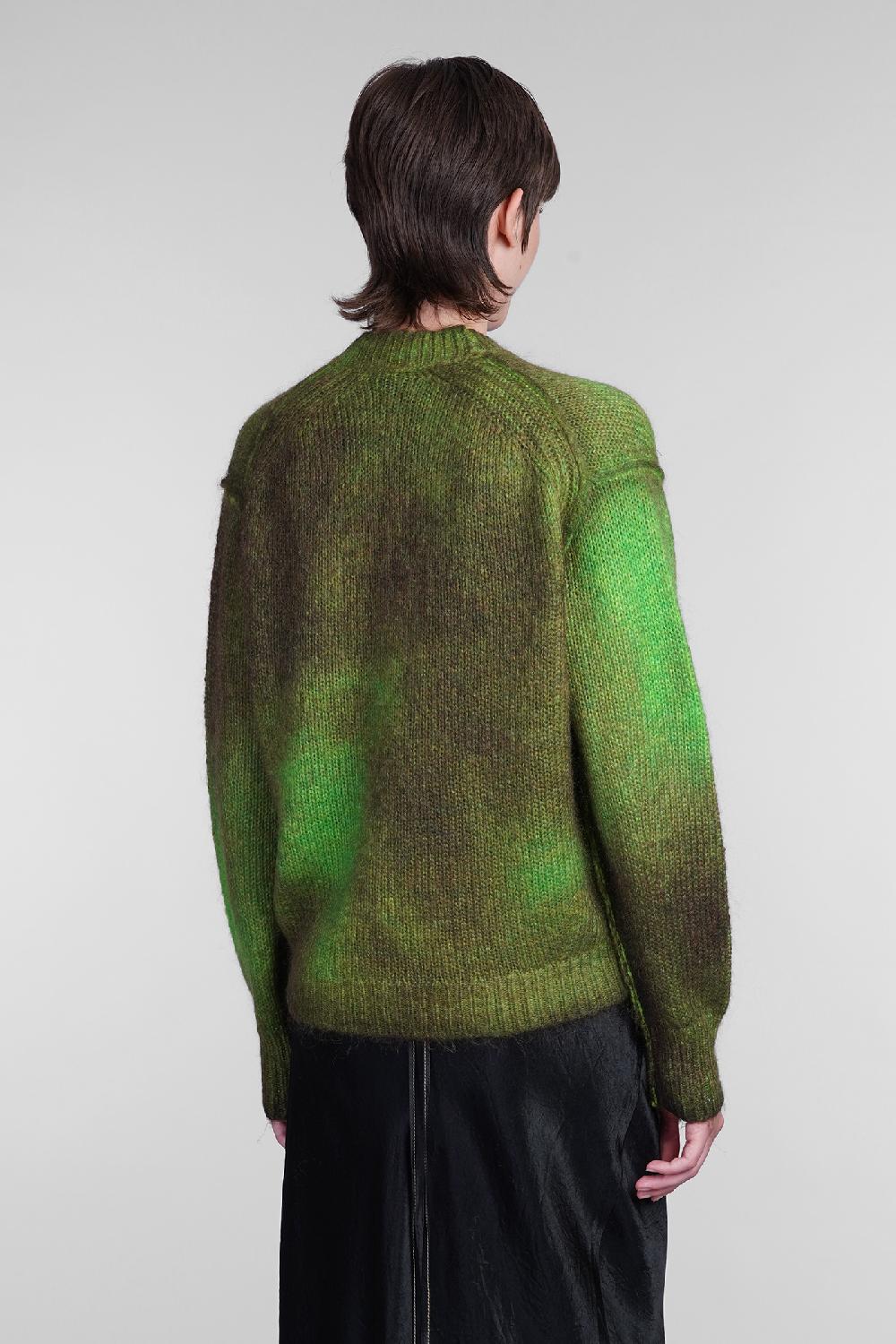 Deliberti Acne Studios Cardigan in lana verde cod. 405706 - Deliberti The Luxury Shopping Promozione