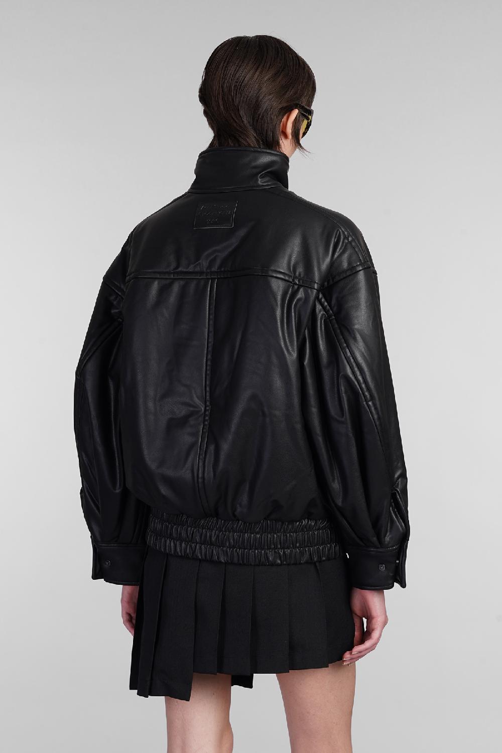 Deliberti Acne Studios Bomber in poliestere nero cod. 403407 - Deliberti The Luxury Shopping Soddisfazione Garantita