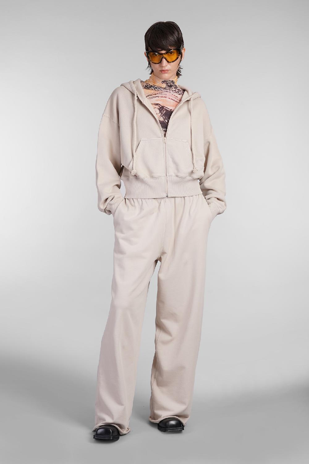 Deliberti Acne Studios Pantalone in cotone beige cod. 402975 - Deliberti The Luxury Shopping Fino Al -60%