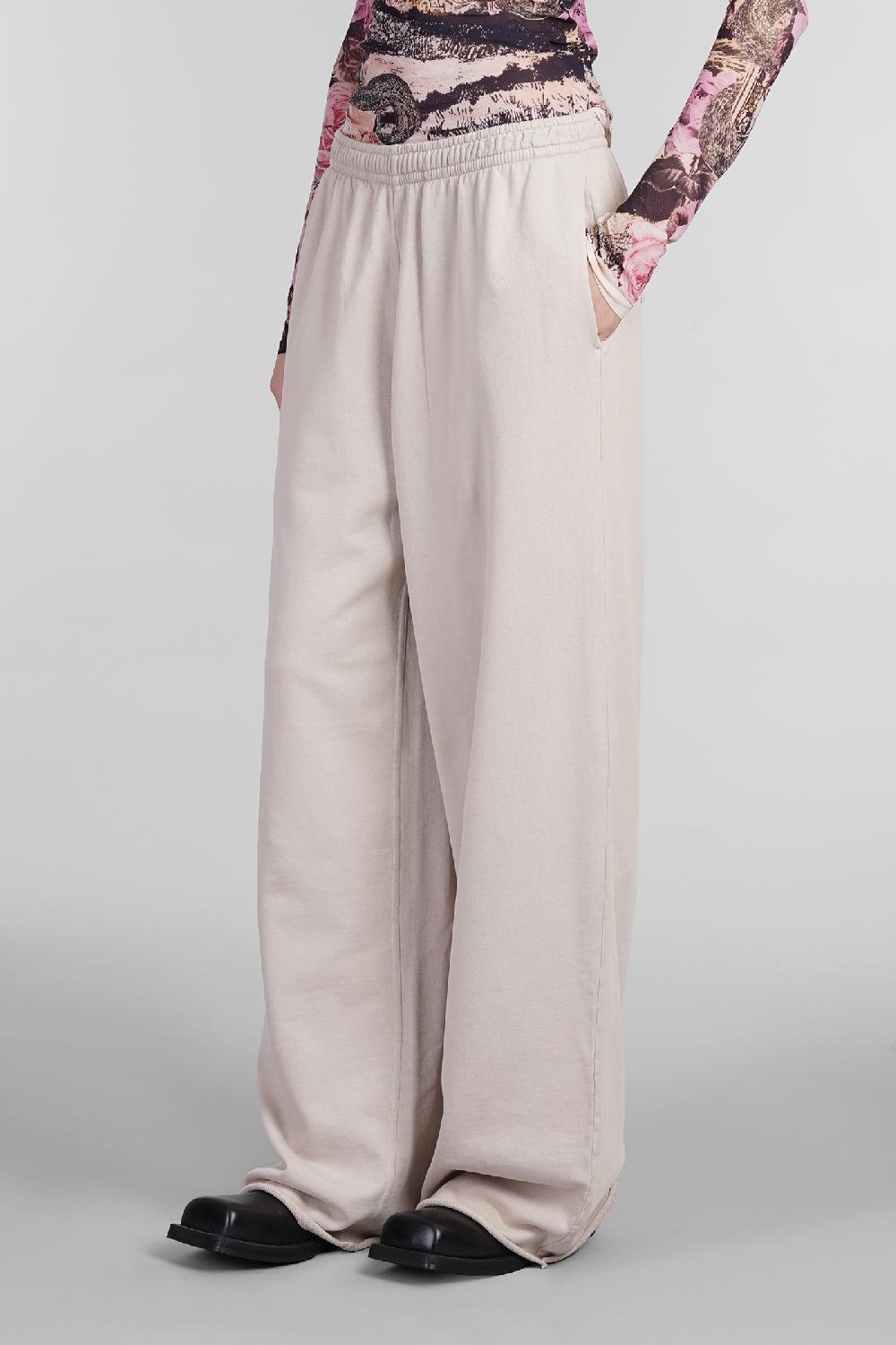 Deliberti Acne Studios Pantalone in cotone beige cod. 402975 - Deliberti The Luxury Shopping Fino Al -60%