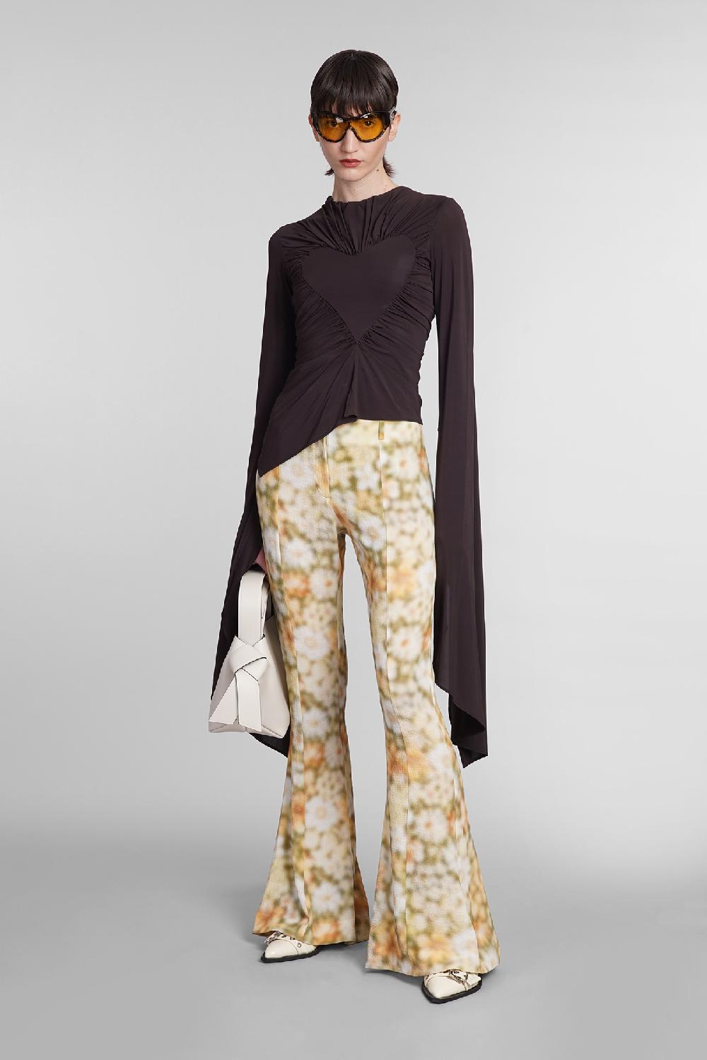 Deliberti Acne Studios Maglia in viscosa marrone cod. 395337 - Deliberti The Luxury Shopping Convenienza