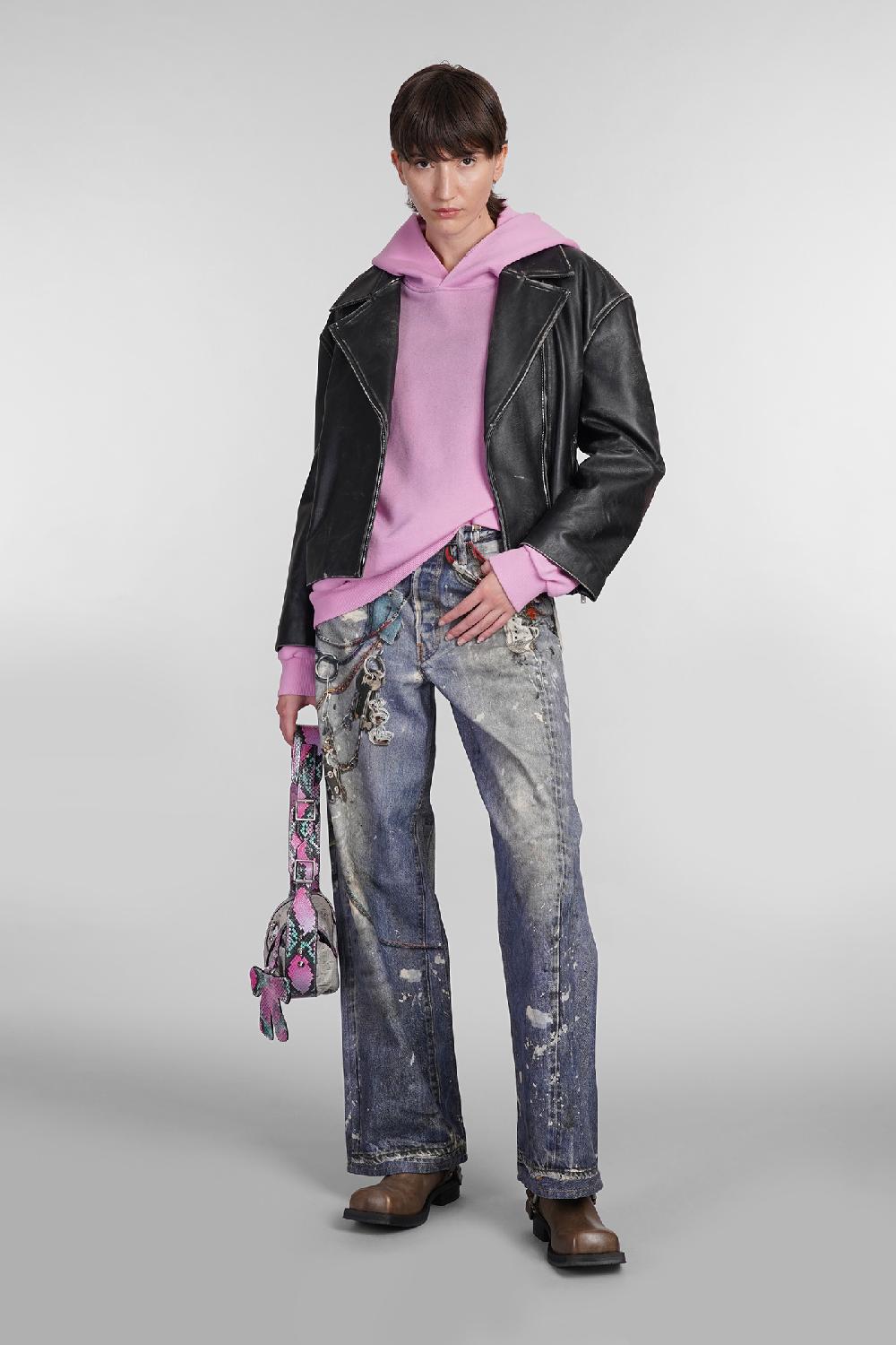 Deliberti Acne Studios Felpa in cotone rosa cod. 402631 - Deliberti The Luxury Shopping Novità