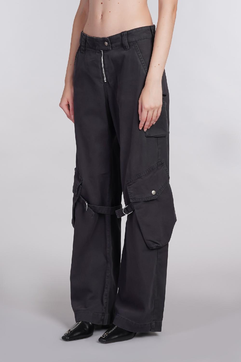 Deliberti Acne Studios Pantalone in cotone nero cod. 393900 - Deliberti The Luxury Shopping Sconto