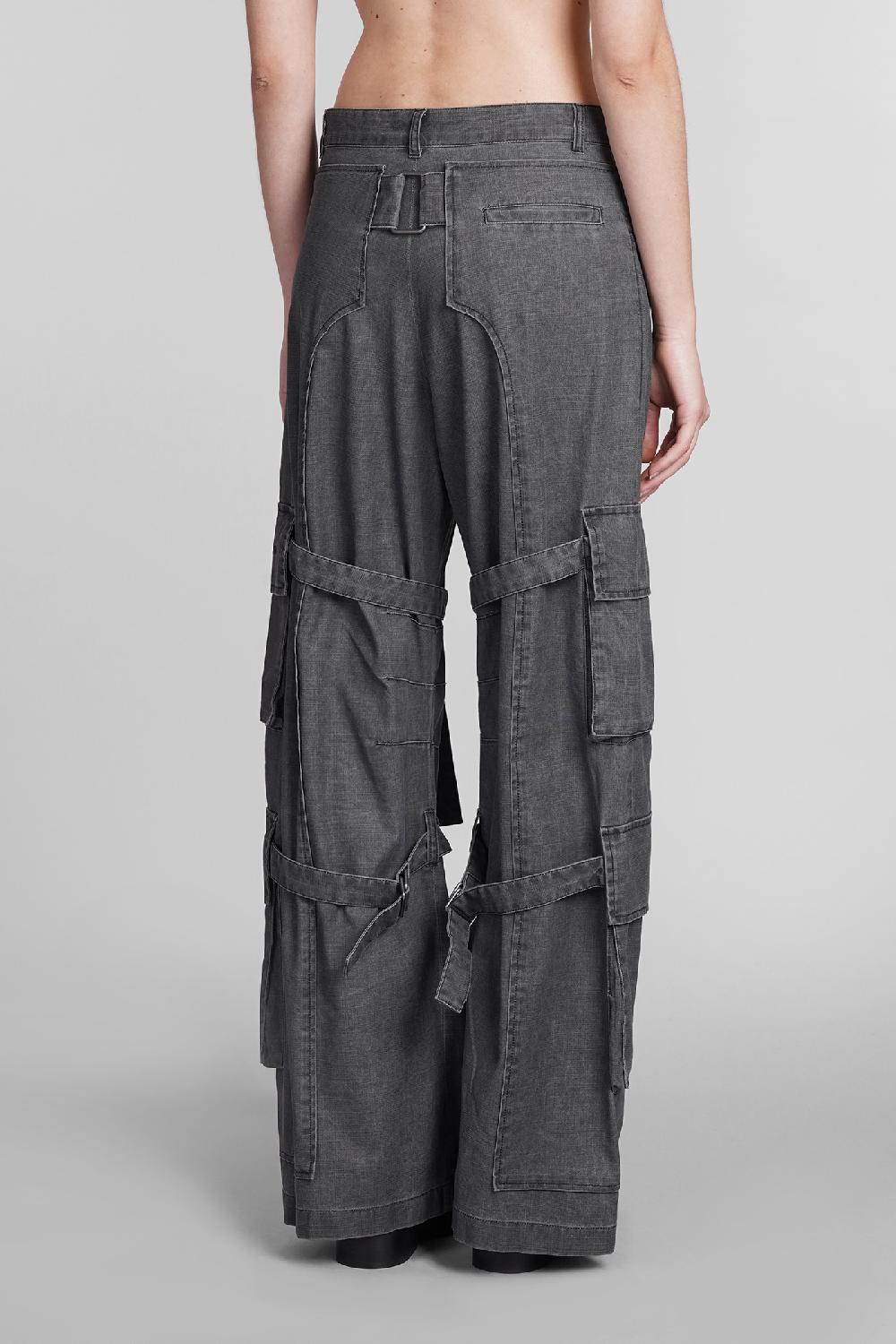 Deliberti Acne Studios Pantalone in cotone grigio cod. 395336 - Deliberti The Luxury Shopping Outlet