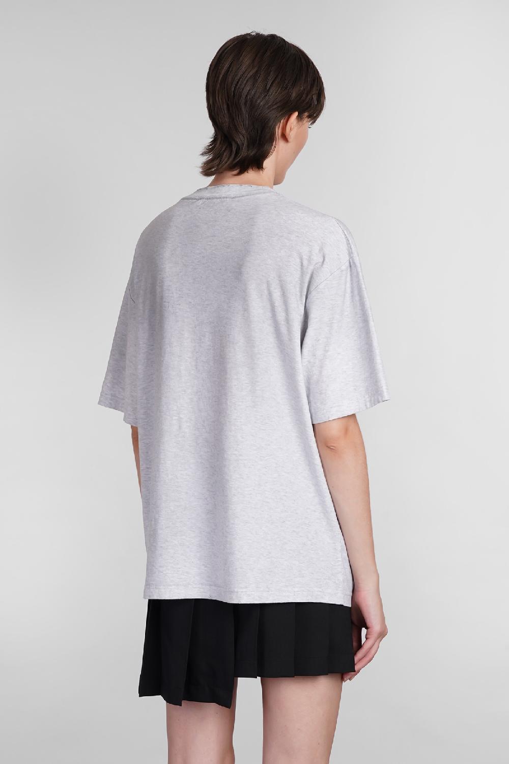 Deliberti Acne Studios T-shirt in cotone grigio cod. 402639 - Deliberti The Luxury Shopping In Vendita
