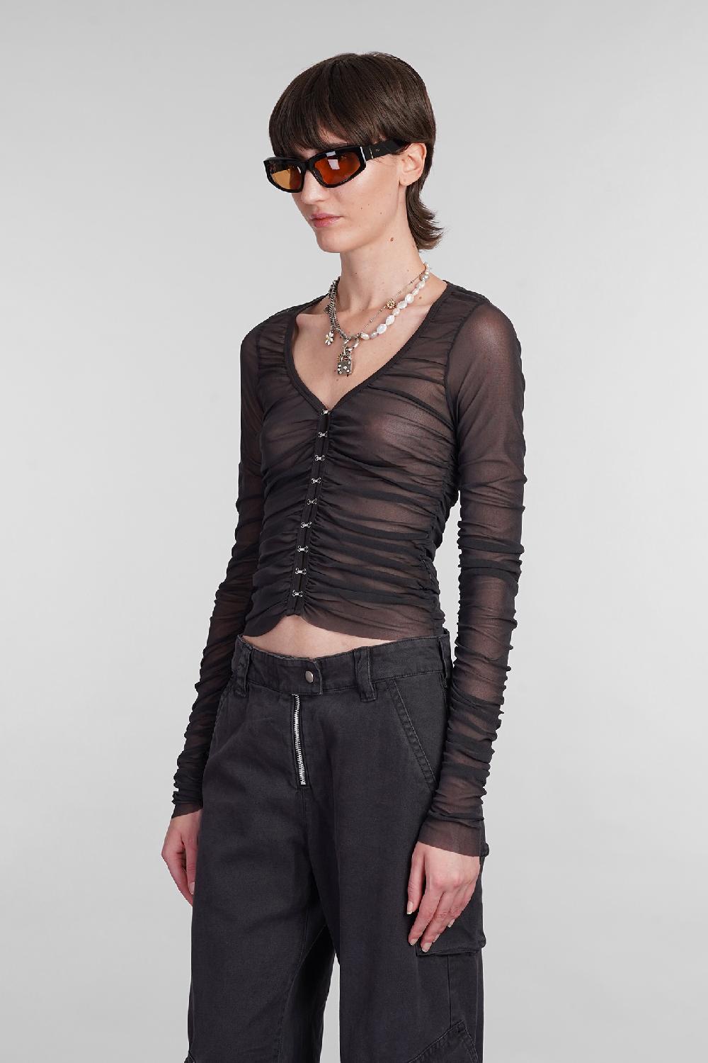 Deliberti Acne Studios Topwear in nylon nero cod. 402969 - Deliberti The Luxury Shopping Vendite Flash