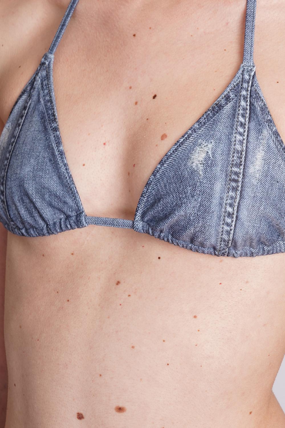 Deliberti Acne Studios Beachwear in cotone blu cod. 393873 - Deliberti The Luxury Shopping Negozio