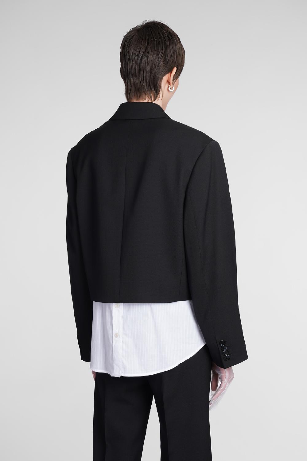 Deliberti Acne Studios Blazer in poliestere nero cod. 372986 - Deliberti The Luxury Shopping Nuova