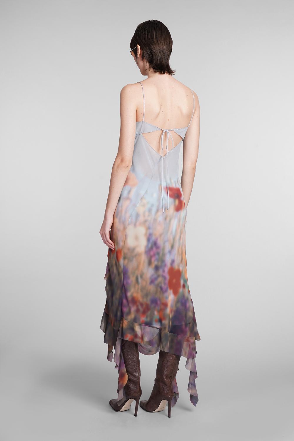 Deliberti Acne Studios Abito in poliestere multicolor cod. 393868 - Deliberti The Luxury Shopping Spedizione gratuita