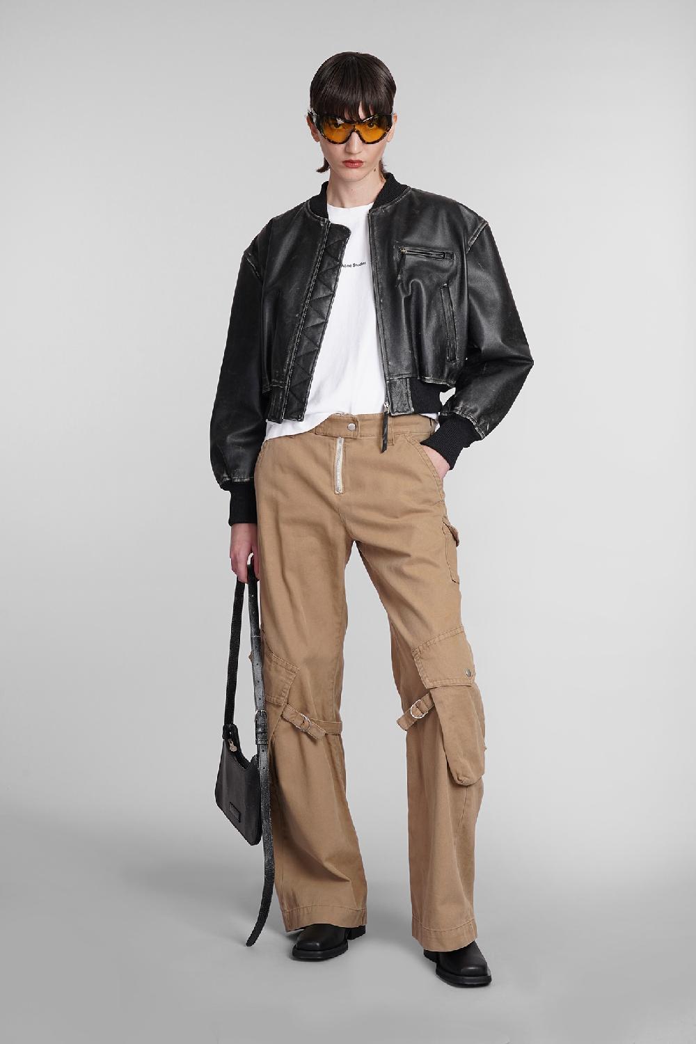 Deliberti Acne Studios Pantalone in cotone beige cod. 395328 - Deliberti The Luxury Shopping Sconto di tempo limitato
