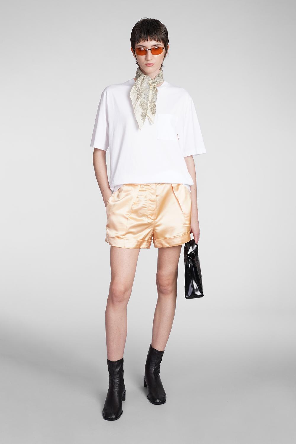 Deliberti Acne Studios T-shirt pocket in cotone bianco cod. 372359 - Deliberti The Luxury Shopping Negozio online di fabbrica