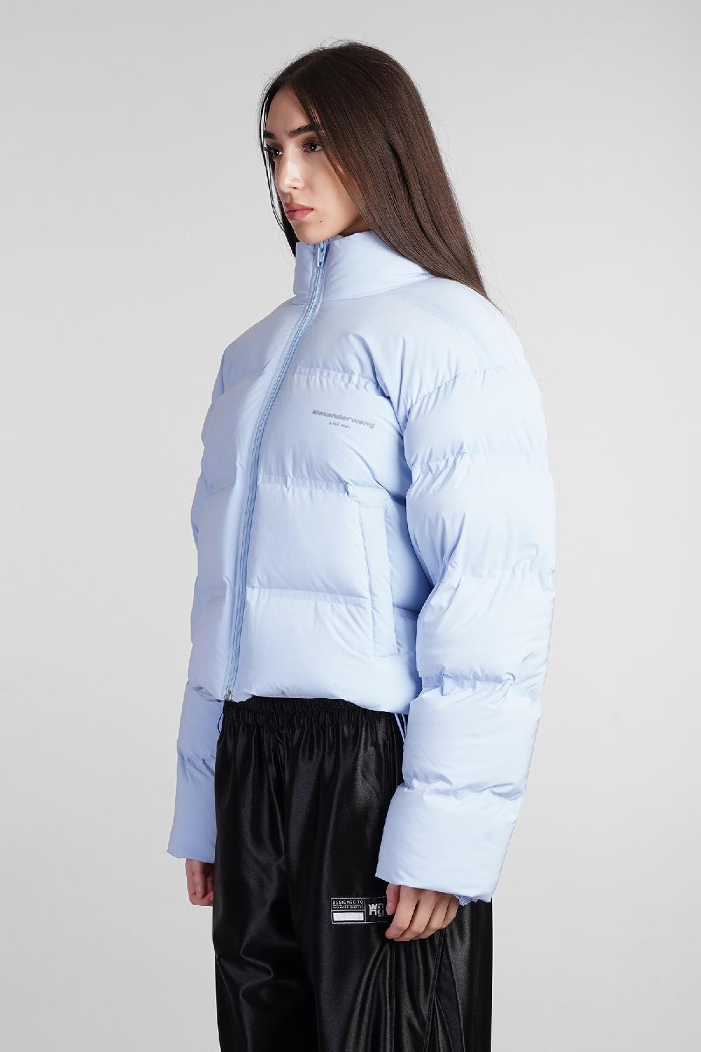 Deliberti Alexander Wang Piumino in poliestere celeste cod. 408612 - Deliberti The Luxury Shopping Offerta speciale