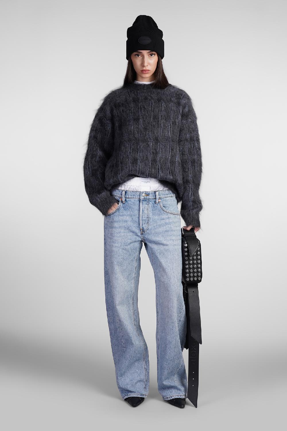 Deliberti Alexander Wang Jeans in cotone blu cod. 401872 - Deliberti The Luxury Shopping Grande vendita