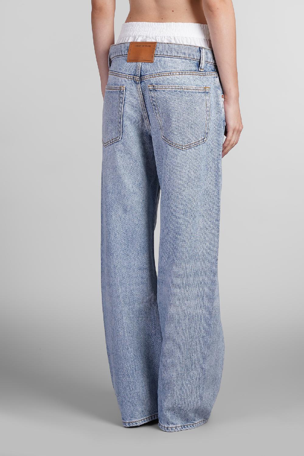 Deliberti Alexander Wang Jeans in cotone blu cod. 401872 - Deliberti The Luxury Shopping Grande vendita