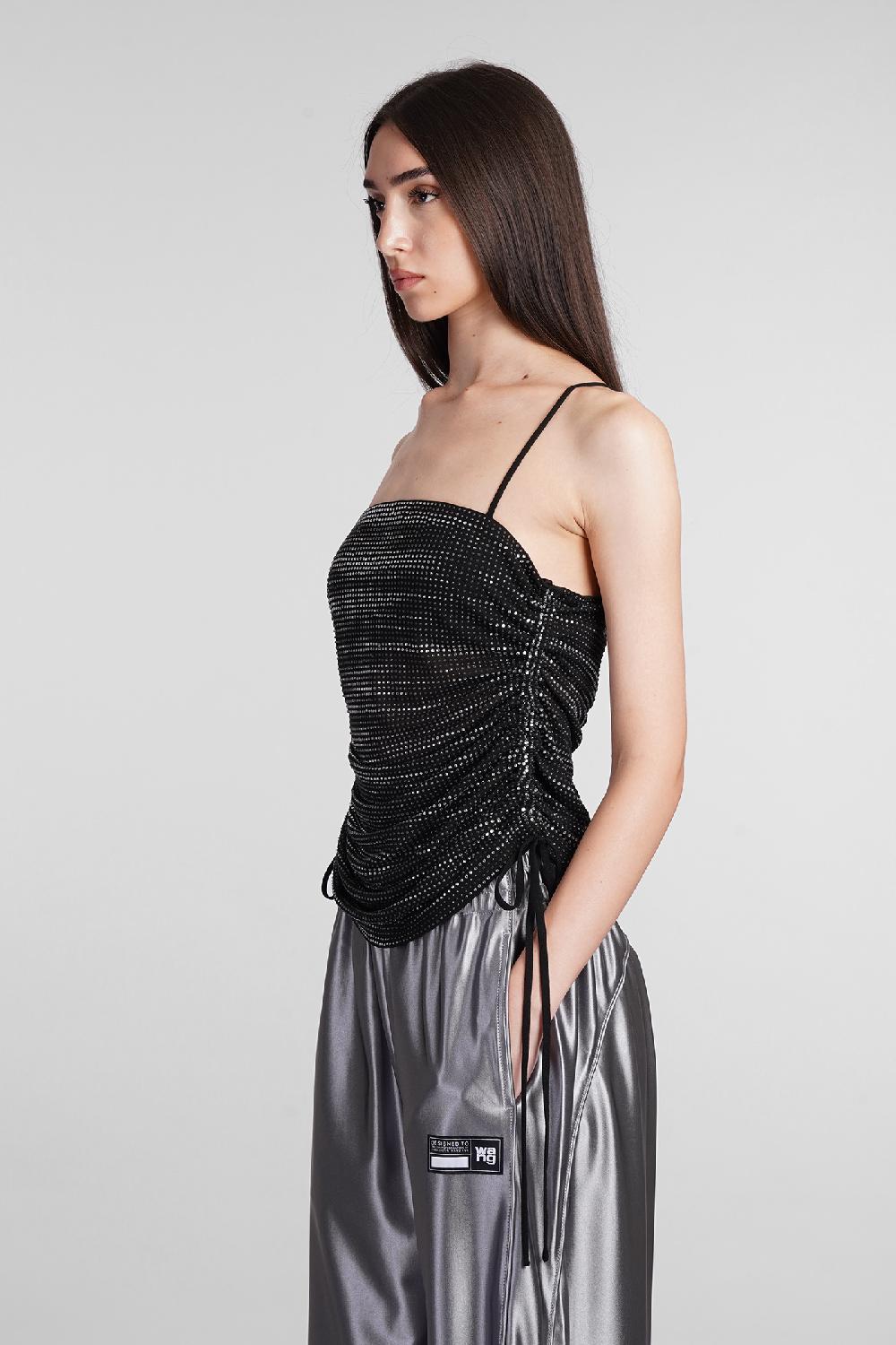 Deliberti Alexander Wang Topwear in poliestere nero cod. 408657 - Deliberti The Luxury Shopping Shopping online