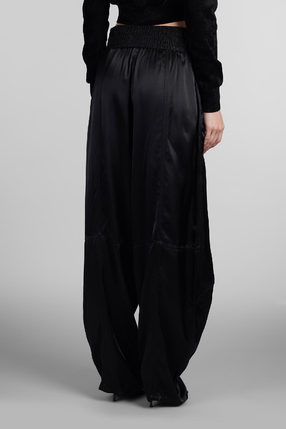 Deliberti Alexander Wang Pantalone in viscosa nera cod. 408658 - Deliberti The Luxury Shopping Offerta natalizia