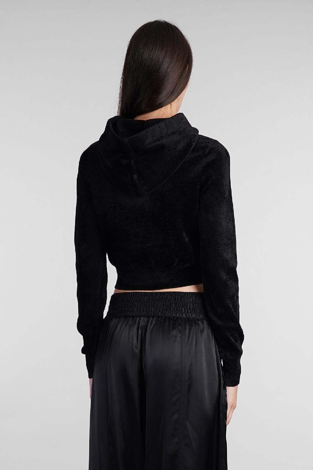 Deliberti Alexander Wang Felpa in cotone nero cod. 408607 - Deliberti The Luxury Shopping Offerta Pasqua