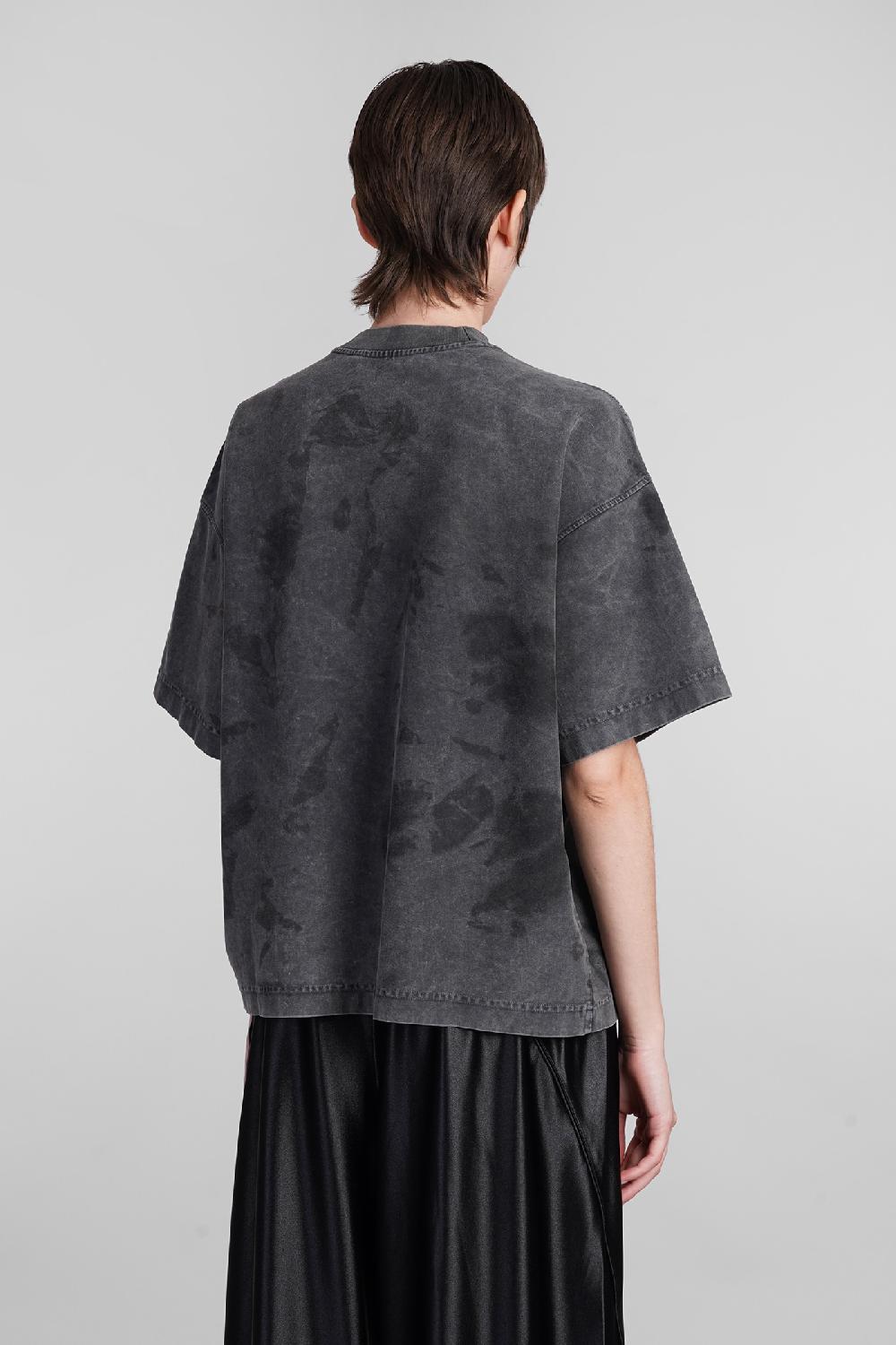 Deliberti Alexander Wang T-shirt in cotone grigio cod. 401750 - Deliberti The Luxury Shopping Offerta Giorno del Papà