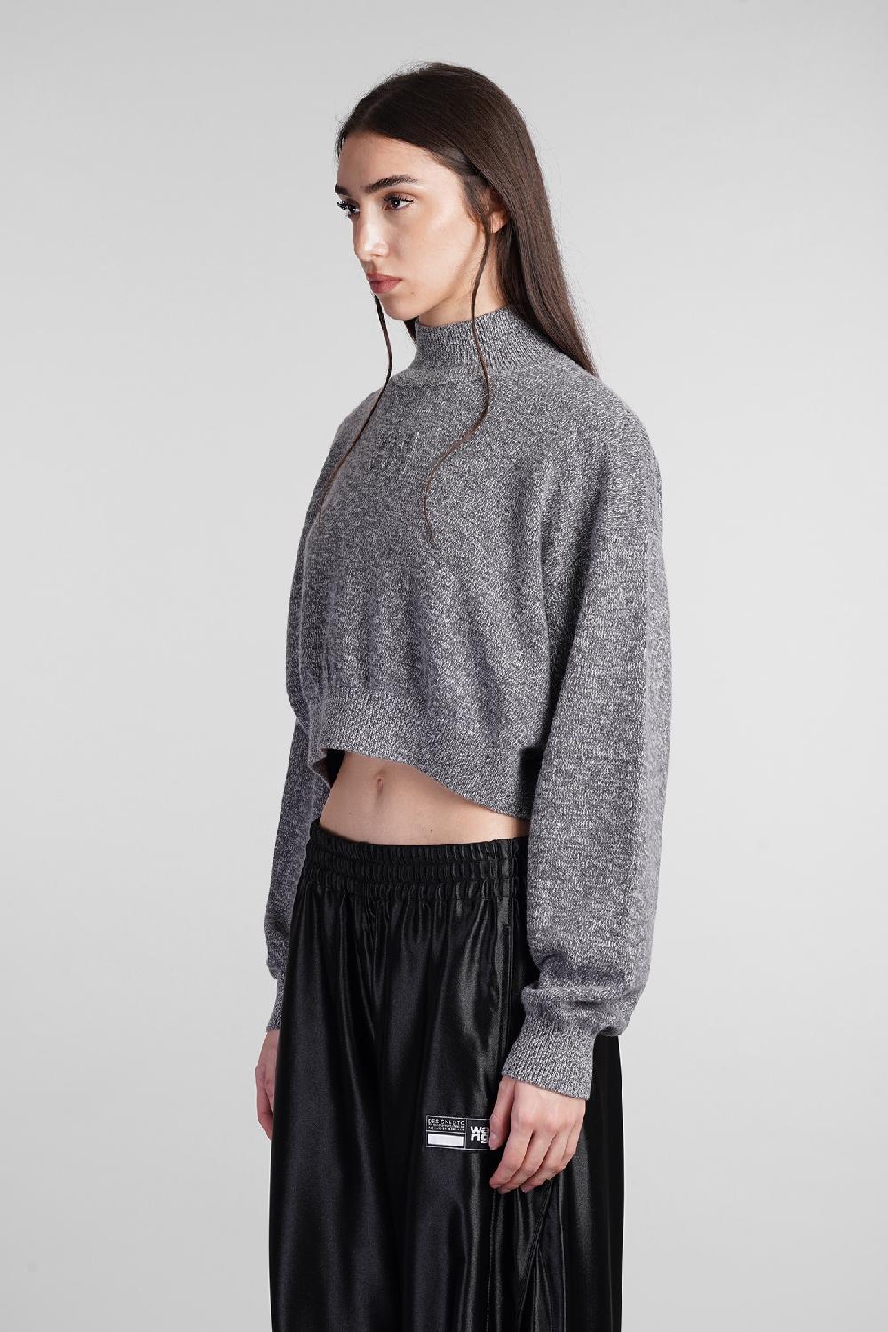 Deliberti Alexander Wang Maglia in cotone grigio cod. 408608 - Deliberti The Luxury Shopping Offerta Anniversario