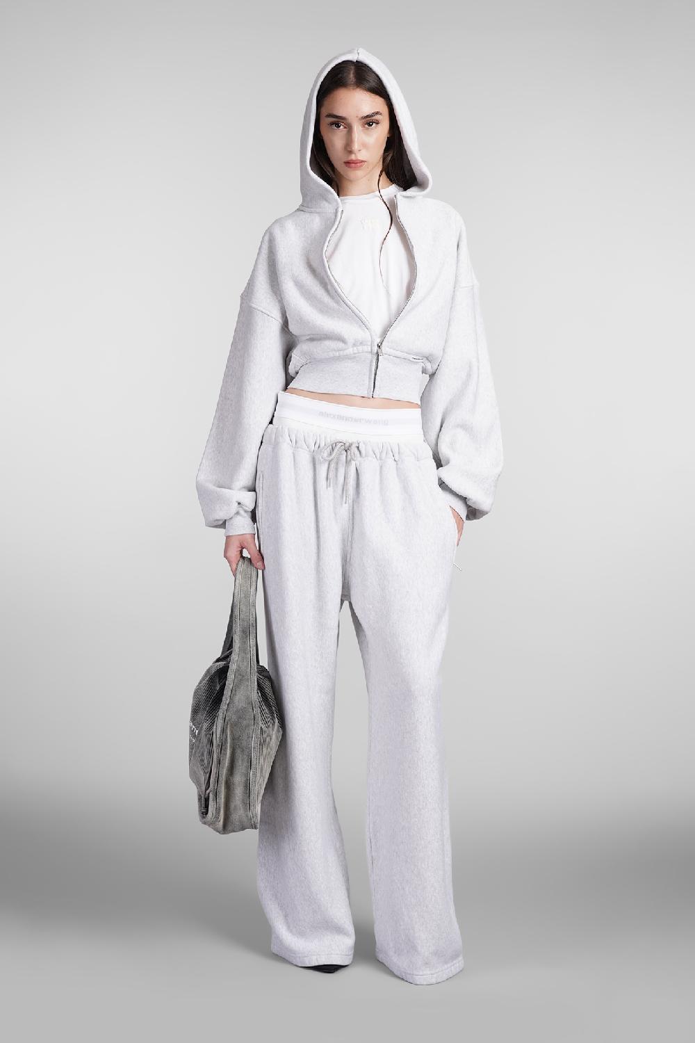 Deliberti Alexander Wang Felpa in cotone grigio cod. 408603 - Deliberti The Luxury Shopping Vendita calda