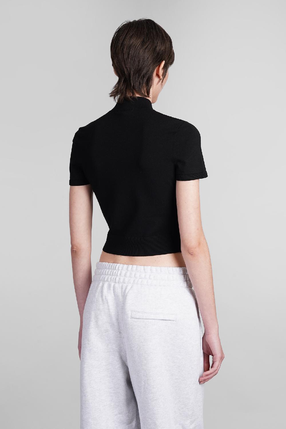 Deliberti Alexander Wang Topwear in viscosa nera cod. 401867 - Deliberti The Luxury Shopping Latest fashion