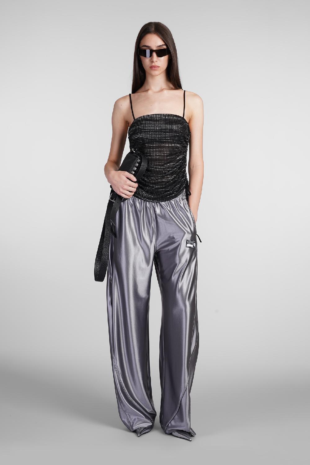 Deliberti Alexander Wang Pantalone in poliestere grigio cod. 408599 - Deliberti The Luxury Shopping Offerte esclusive