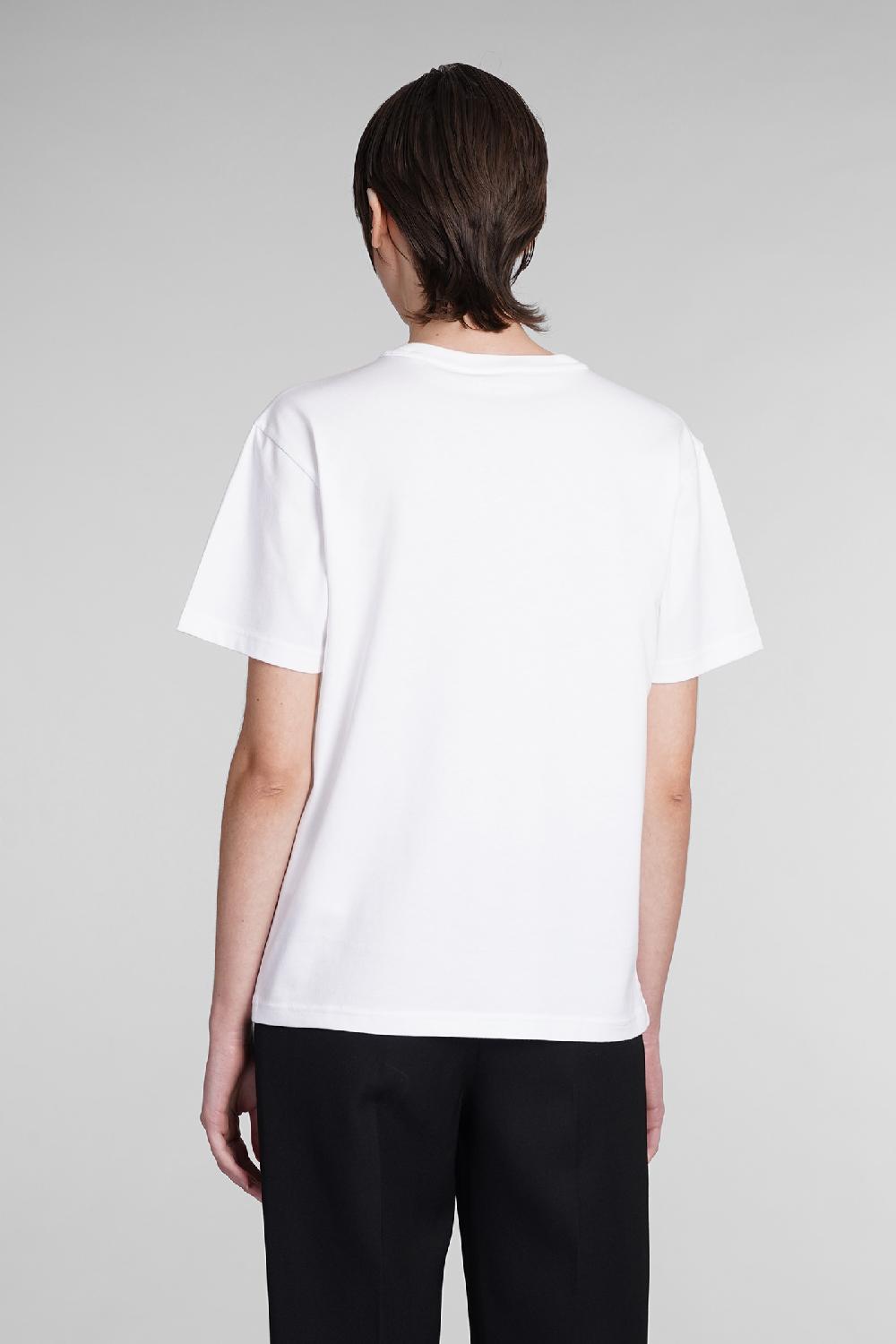 Deliberti Alexander Wang T-shirt in cotone bianco cod. 391818 - Deliberti The Luxury Shopping Grandi sconti