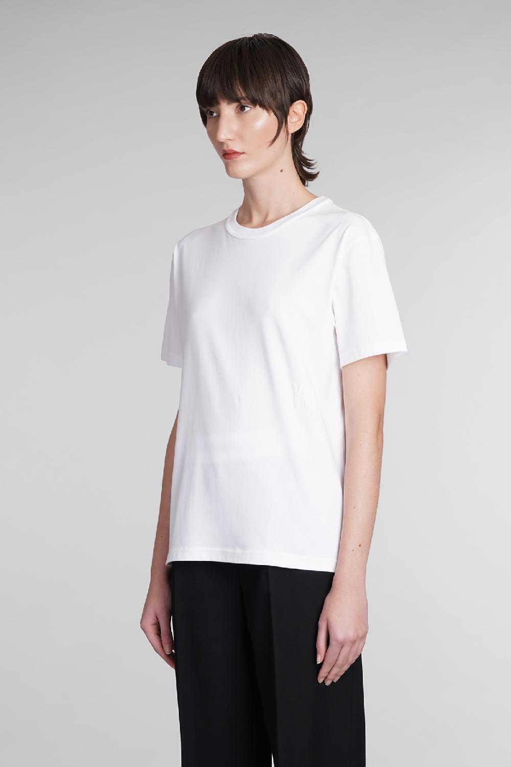 Deliberti Alexander Wang T-shirt in cotone bianco cod. 391818 - Deliberti The Luxury Shopping Grandi sconti