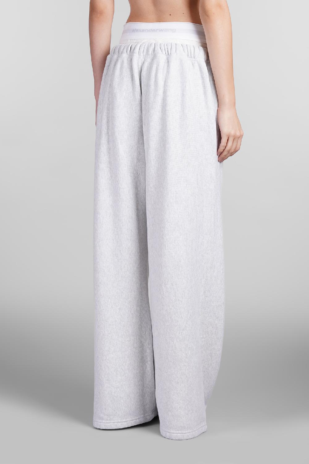 Deliberti Alexander Wang Pantalone in cotone grigio cod. 392045 - Deliberti The Luxury Shopping Bestseller