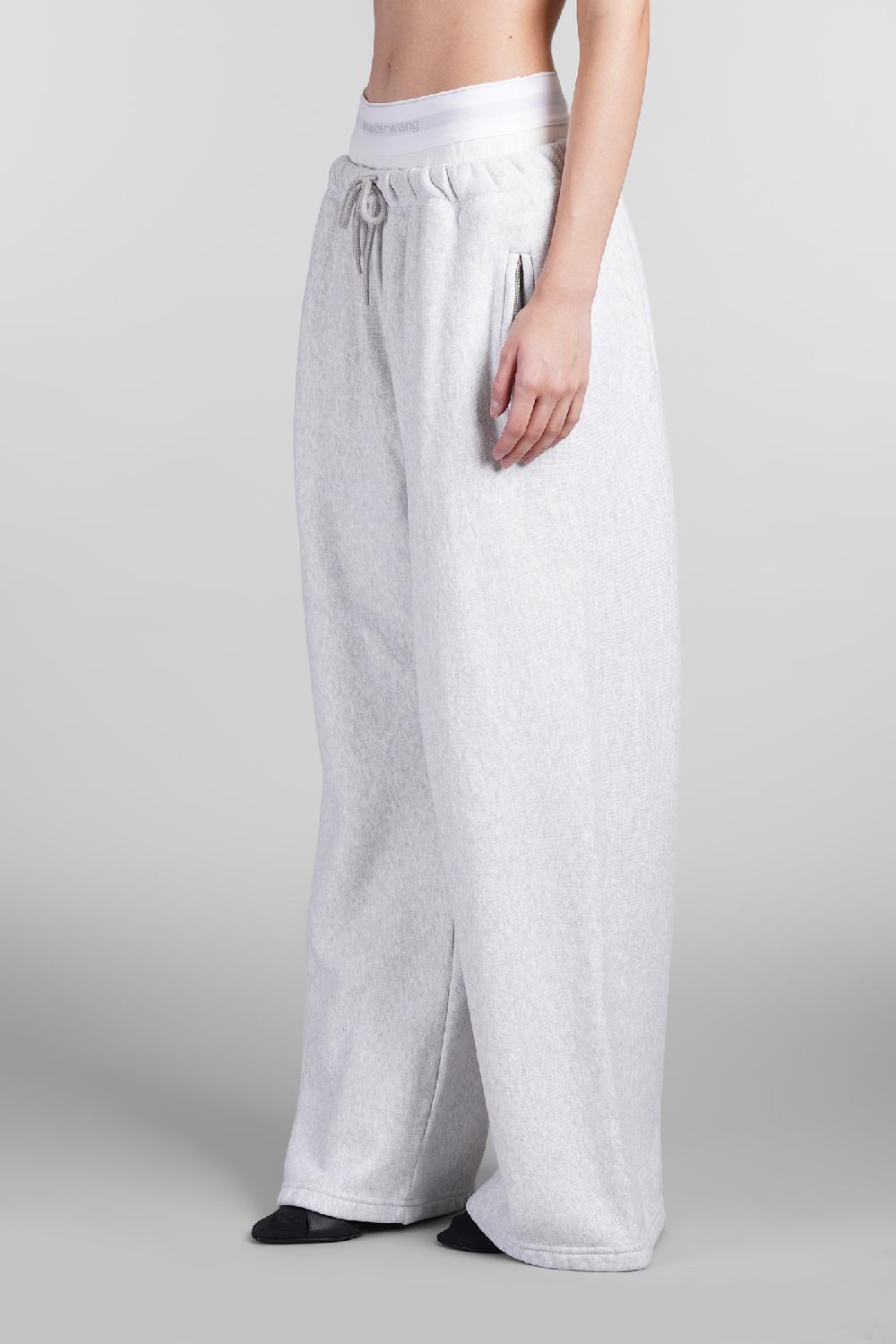 Deliberti Alexander Wang Pantalone in cotone grigio cod. 392045 - Deliberti The Luxury Shopping Bestseller