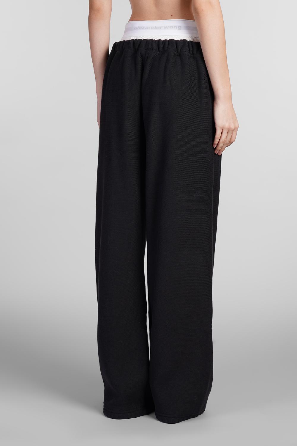 Deliberti Alexander Wang Pantalone in cotone nero cod. 392044 - Deliberti The Luxury Shopping Offerte giornaliere